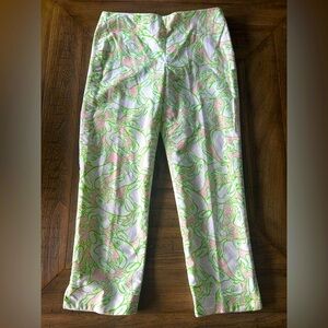 Lilly Pulitzer Originals Cropped Pants
Resort Fit Colorful Frog Size 6
Preppy